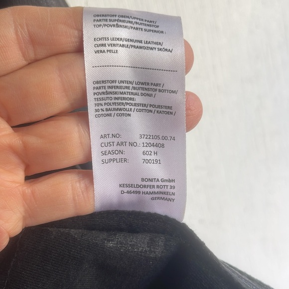 Black Sheep Leather Jacket Size 10 Made in Germany - Picture 9 of 10